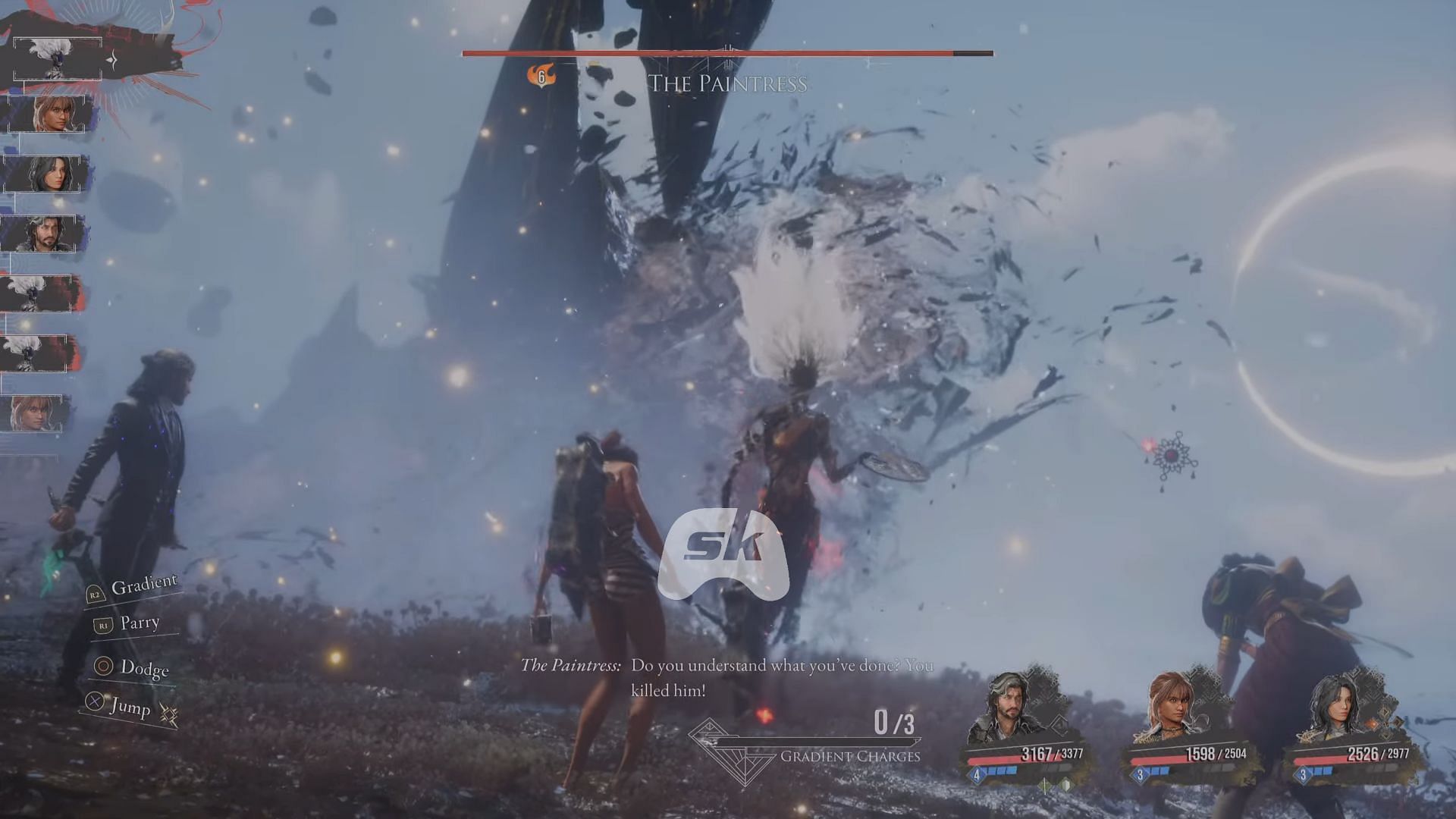 The Paintress boss fight in Clair Obscur Expedition 33 (Image via Sportskeeda Gaming || Kepler Interactive)